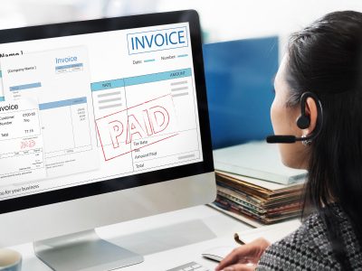 Medical billing specialist processing claims using Medi-EHR integrated EHR system